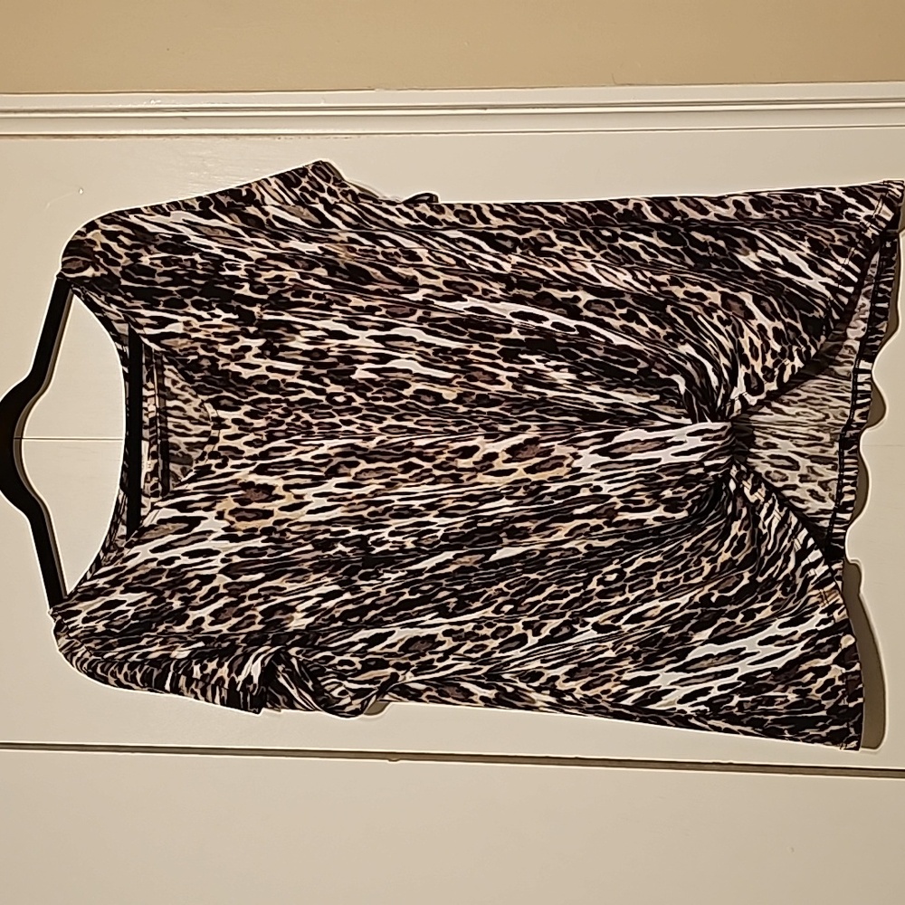 Maurices brand Cheetah Print Blouse